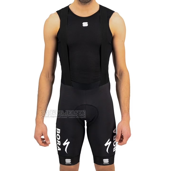 2021 Cycling Jersey Bora-Hansgrone Green Short Sleeve and Bib Short